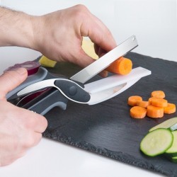 Faca de Cozinha 2 em 1